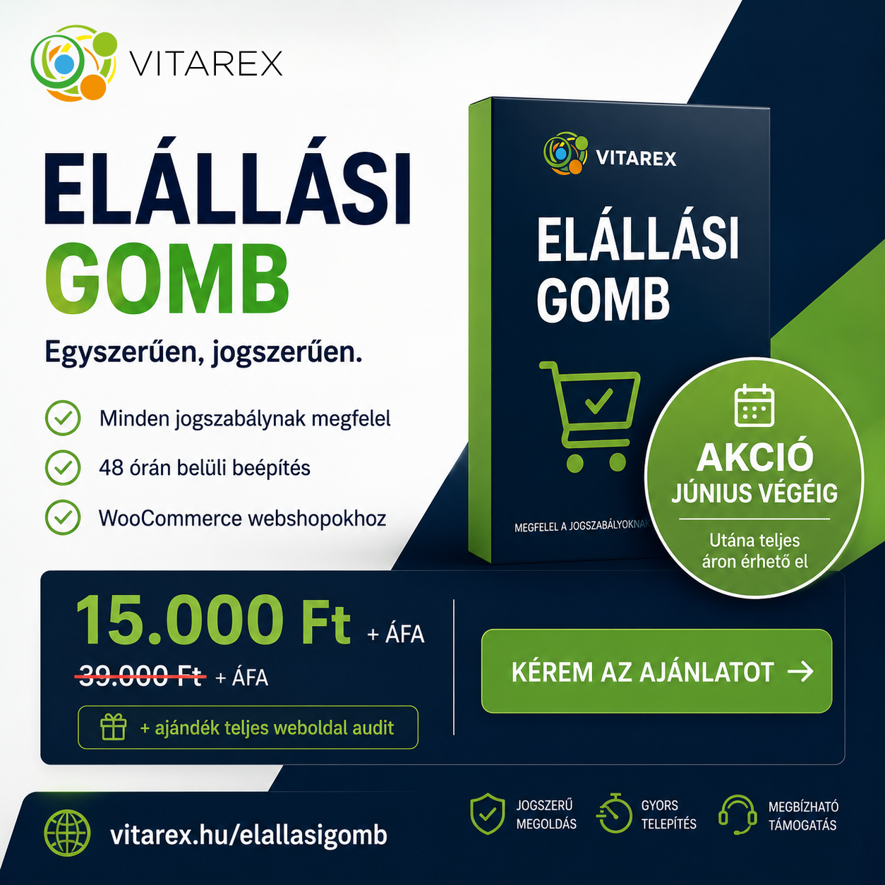 Életbe lépett a kötelező elállás gomb: Így kerüld el a fogyasztóvédelmi bírságot a WooCommerce webshopodban